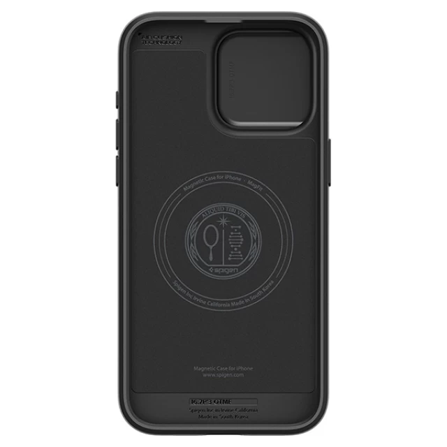 Чохол Spigen Optik Armor для iPhone 15 Pro Black with MagSafe (ACS06738)