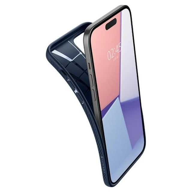Чехол Spigen Liquid Air для iPhone 15 Navy Blue (ACS06791)
