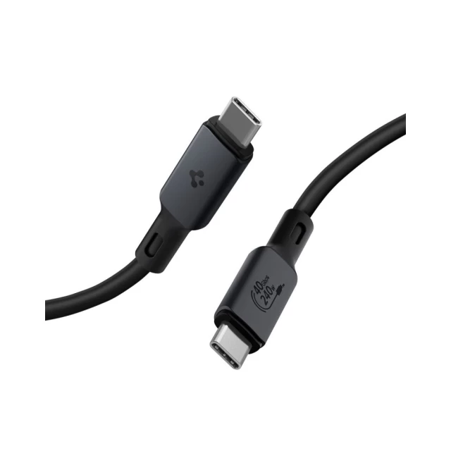 Кабель Spigen ArcWire PB2203 USB-C to USB-C 1.2m Black (ACA06840)