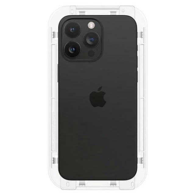 Захисне скло Spigen Glas.tR EZ Fit для iPhone 15 Pro Max Clear (AGL06878)