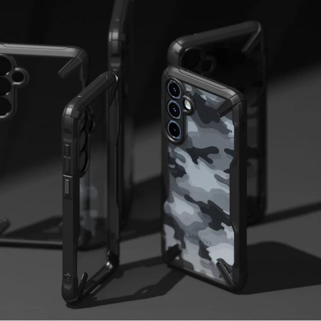 Чехол Ringke Fusion X для Samsung Galaxy A35 5G (A356) Camo Black (8809961784934)