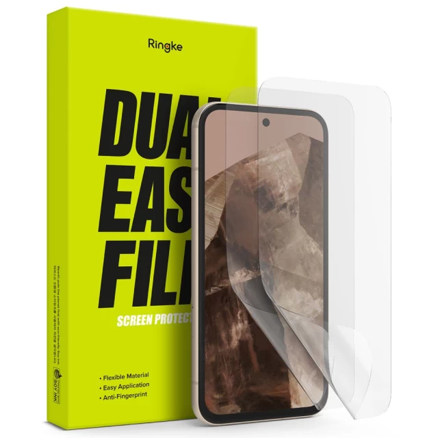 Защитная пленка Ringke Dual Easy для Google Pixel 8a (2 pack) Clear (8809961785917)