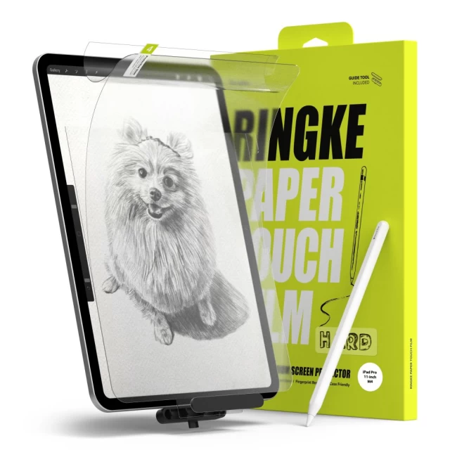 Защитная пленка Ringke Hard Paper Touch для iPad Pro 11 2024 5th Gen (2 pack) Clear (8809961786556)