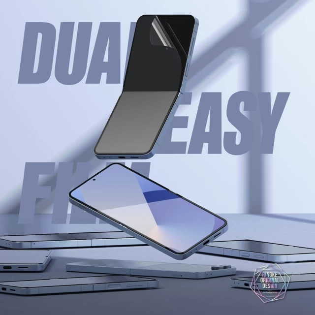 Захисна плівка Ringke Dual Easy для Samsung Galaxy Flip6 (F741) (2 pack) Clear (8809961787041)