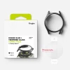 Чохол і захисне скло Ringke Slim & Tempered Glass для Samsung Galaxy Watch 7 40 mm Titanium Black (8809961787843)