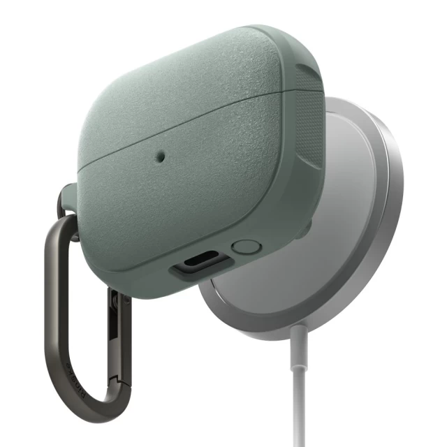 Чехол для наушников Ringke Onyx Magnetic для Samsung Galaxy Buds 3 | 3 Pro Sage Green with MagSafe (8809961787959)