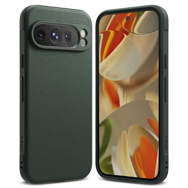 Чехол Ringke Onyx для Google Pixel 9 Pro XL Dark Green (8809961788758)