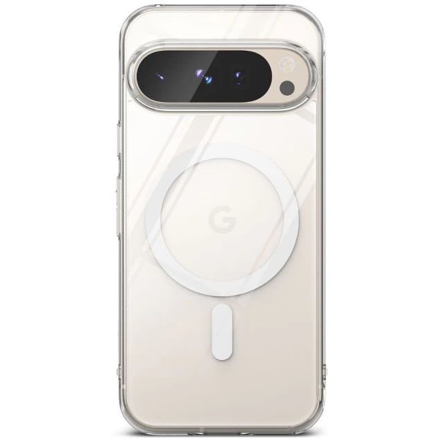 Чехол Ringke Fusion Magnetic для Google Pixel 9 | 9 Pro Clear with MagSafe (8809961789007)