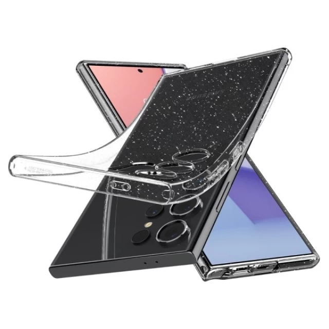 Чехол Spigen Liquid Crystal для Samsung Galaxy S24 Ultra (S928) Glitter Crystal (ACS07285)