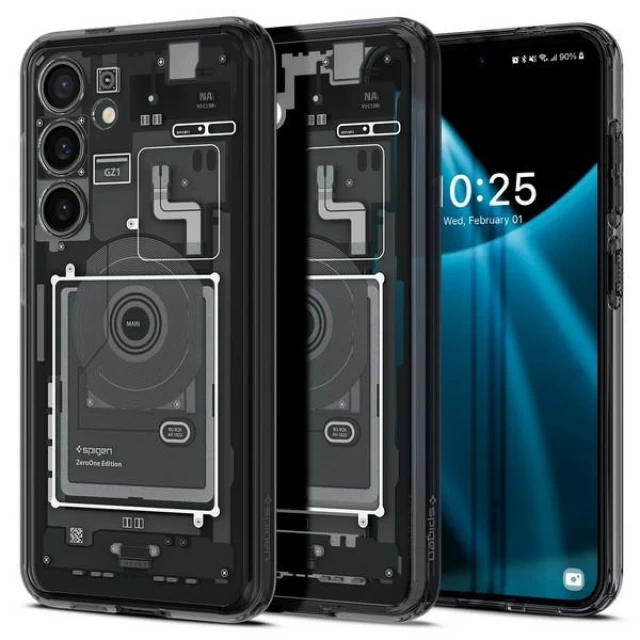 Чехол Spigen Ultra Hybrid для Samsung Galaxy S24 (S921) Zero One (ACS07350)