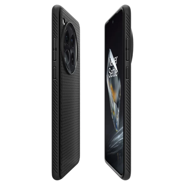 Чохол Spigen Liquid Air для OnePlus 12 Matte Black (ACS07375)