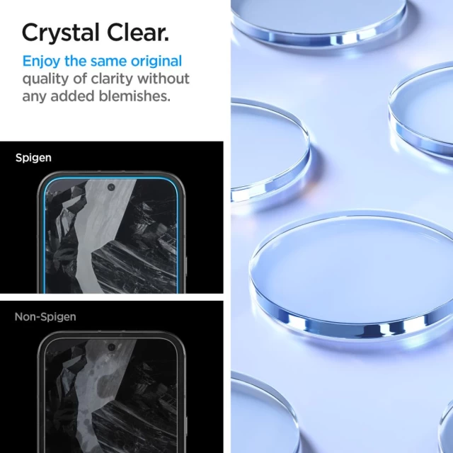 Защитное стекло Spigen Glas.TR AlignMaster для Google Pixel 8a (2 pack) Clear (AGL07464)