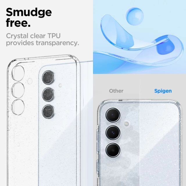 Чехол Spigen Liquid Crystal для Samsung Galaxy A55 5G (A556) Glitter Crystal (ACS07538)