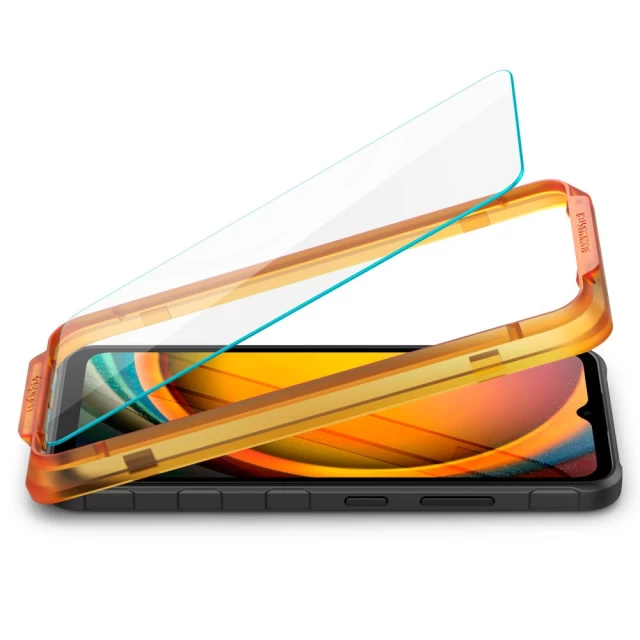 Захисне скло Spigen ALM GLAS.TR для Samsung Galaxy XCover 7 (G556) Clear (2 Pack) (AGL07581)