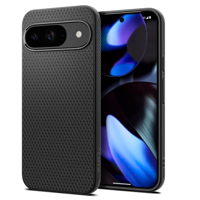 Чохол Spigen Liquid Air для Google Pixel 9 | 9 Pro Matte Black (ACS07682)