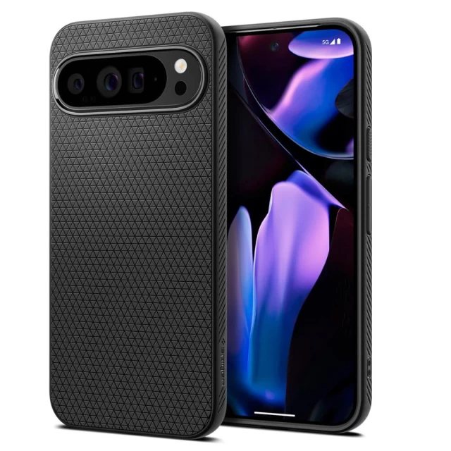 Чохол Spigen Liquid Air для Google Pixel 9 Pro XL Matte Black (ACS07716)