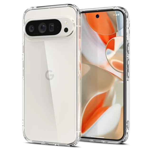 Чохол Spigen Ultra Hybrid для Google Pixel 9 Pro XL Crystal Clear (ACS07721)