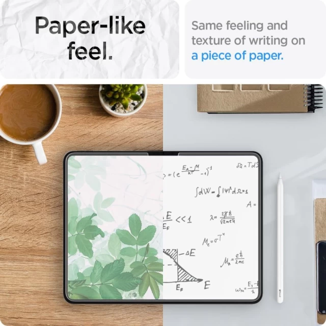 Захисне скло Spigen Paper Touch для iPad Pro 11 2024 5th Gen Clear (AGL07789)