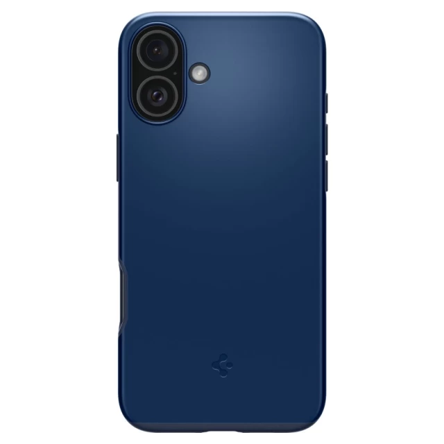 Чохол Spigen Thin Fit для iPhone 16 Navy Blue with MagSafe (ACS08187)