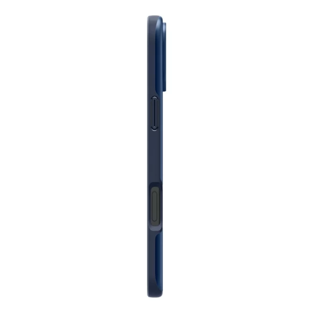 Чохол Spigen Thin Fit для iPhone 16 Navy Blue with MagSafe (ACS08187)