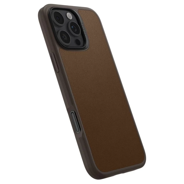 Чехол Spigen Cyrill Kajuk для iPhone 16 Pro Max Saddle Brown with MagSafe (ACS08397)