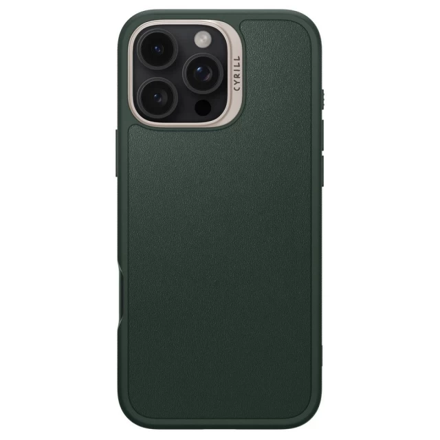 Чехол Spigen Cyrill Kajuk для iPhone 16 Pro Max Forest Green with MagSafe (ACS08398)