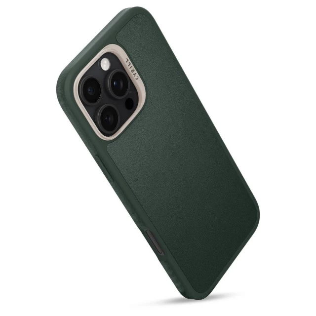 Чехол Spigen Cyrill Kajuk для iPhone 16 Pro Max Forest Green with MagSafe (ACS08398)