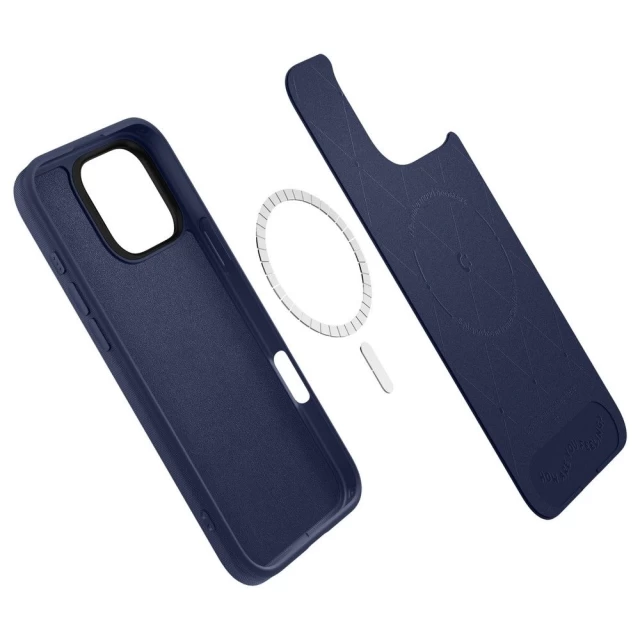 Чехол Spigen Cyrill Kajuk для iPhone 16 Pro Max Navy with MagSafe (ACS08399)