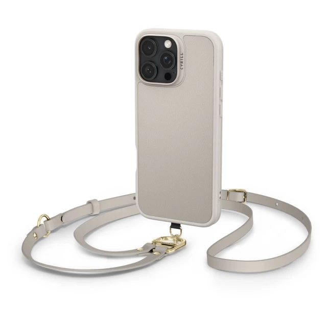 Чехол Spigen Cyrill Kajuk Classic Charm для iPhone 16 Pro Max Cream with MagSafe (ACS08401)