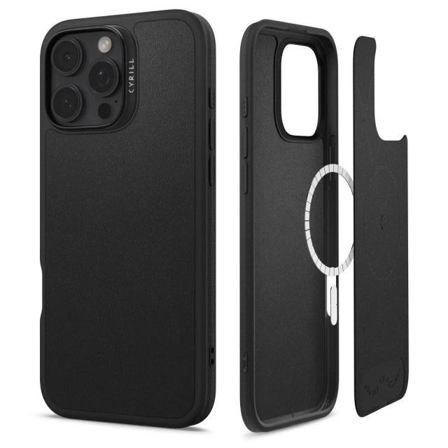 Чохол Spigen Cyrill Kajuk для iPhone 16 Pro Black with MagSafe (ACS08404)