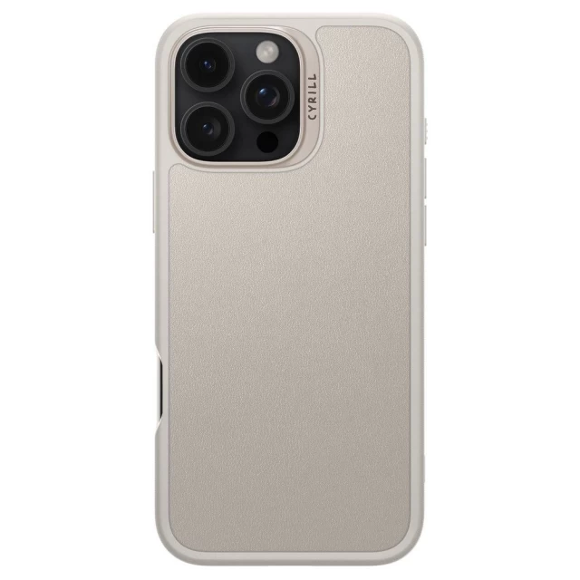 Чехол Spigen Cyrill Kajuk для iPhone 16 Pro Cream with MagSafe (ACS08405)