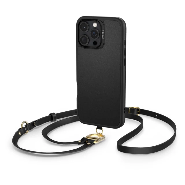 Чехол Spigen Cyrill Kajuk Classic Charm для iPhone 16 Pro Black with MagSafe (ACS08409)