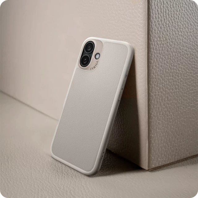 Чехол Spigen Cyrill Kajuk для iPhone 16 Cream with MagSafe (ACS08412)