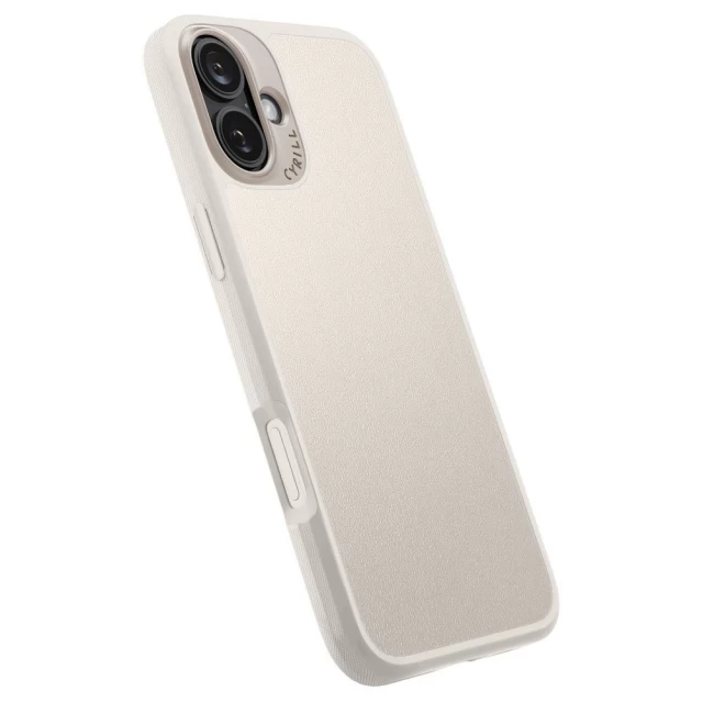 Чехол Spigen Cyrill Kajuk для iPhone 16 Cream with MagSafe (ACS08412)