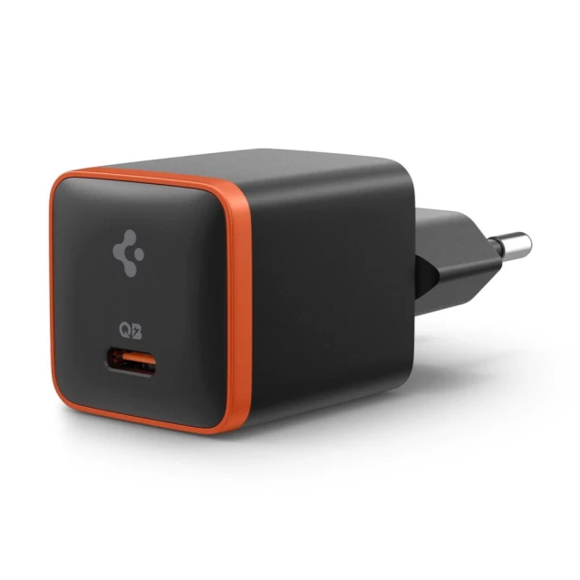 Сетевое зарядное устройство Spigen EE301EU ArcStation Essential 30W USB-C Black (ACH08448)