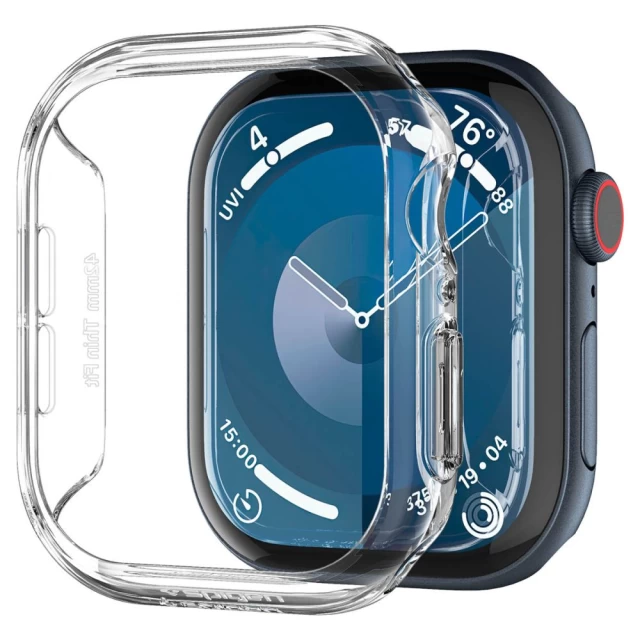 Чехол Spigen Thin Fit для Apple Watch 10 42 mm Crystal Clear (ACS08589)