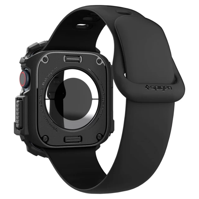 Чохол Spigen Rugged Armor для Apple Watch 10 46 mm Matte Black (ACS08597)