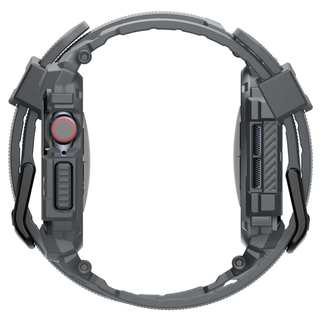 Чехол-ремешок Spigen Rugged Armor Pro для Apple Watch 10 46 mm Dark Grey (ACS08605)