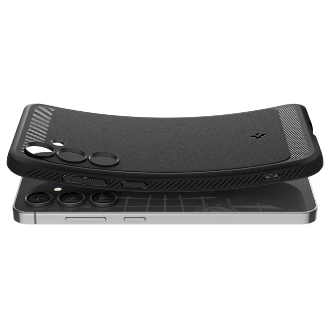 Чехол Spigen Rugged Armor для Samsung Galaxy S24 FE (S721) Matte Black (ACS08578)