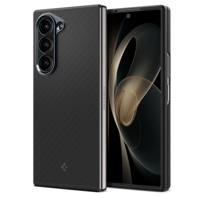 Чехол Spigen AirSkin для Samsung Galaxy Fold6 (F956) Aramid Black (ACS08856)