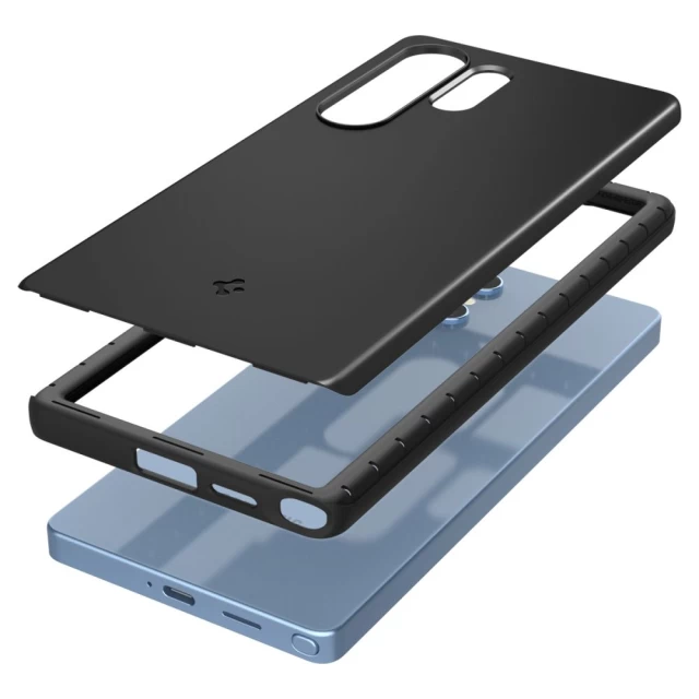 Чехол Spigen Thin Fit Mag для Samsung Galaxy S25 Ultra (S938) Black with MagSafe (ACS08946)