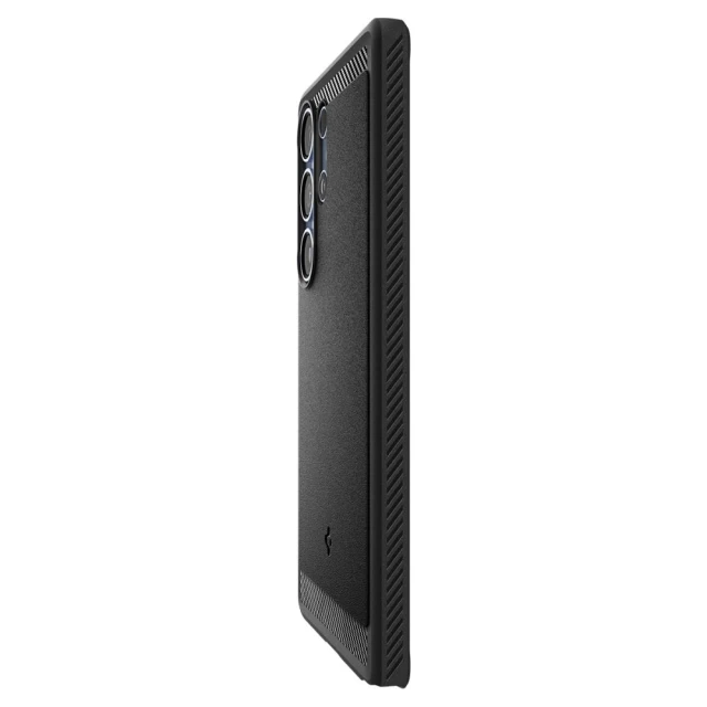 Чехол Spigen Rugged Armor для Samsung Galaxy S25 Ultra (S938) Matte Black with MagSafe (ACS08951)