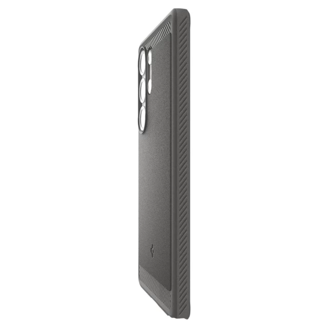 Чохол Spigen Rugged Armor для Samsung Galaxy S25 Ultra (S938) Marble Grey with MagSafe (ACS08952)