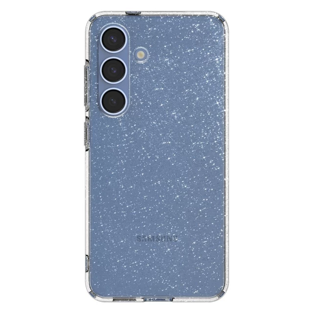 Чохол Spigen Liquid Crystal Glitter для Samsung Galaxy S25 Plus Crystal Quartz (ACS08976)