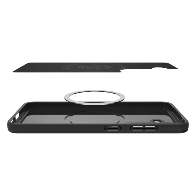 Чохол Spigen Thin Fit Mag для Samsung Galaxy S25 Black with MagSafe (ACS08993)