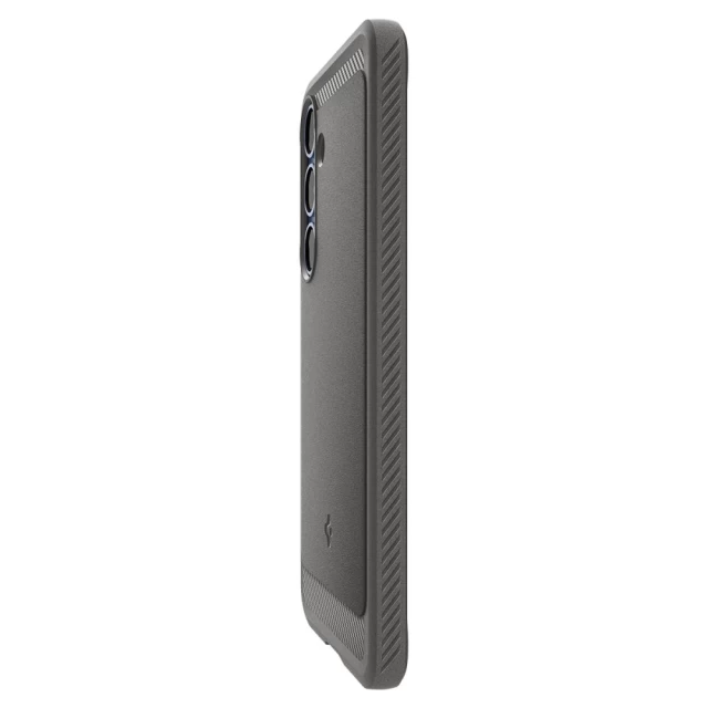 Чохол Spigen Rugged Armor для Samsung Galaxy S25 Marble Grey with MagSafe (ACS08999)