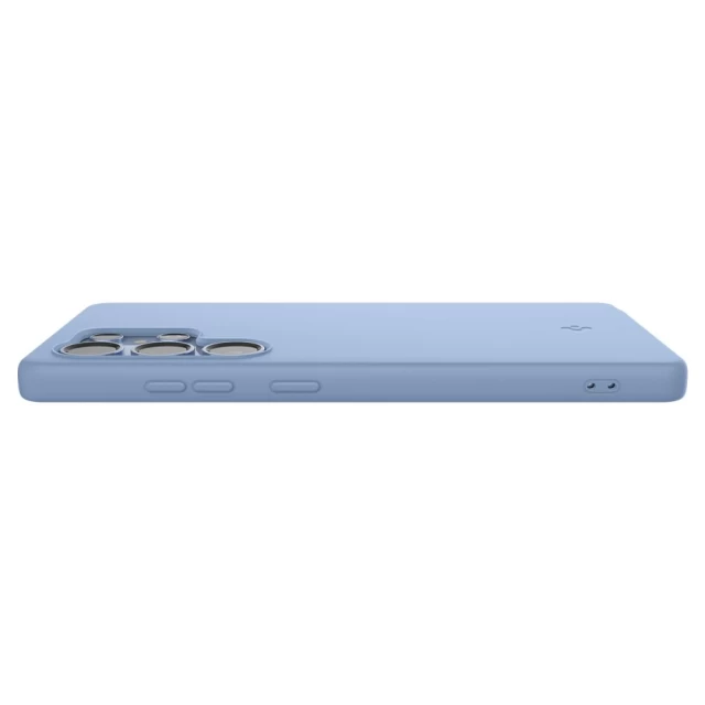 Чехол Spigen Silicone Fit для Samsung Galaxy S25 Ultra (S938) Sapphire Blue with MagSafe (ACS09018)