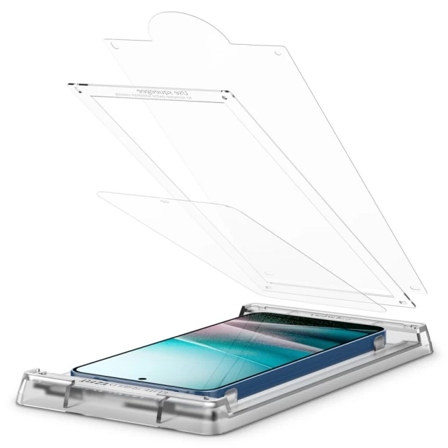 Захисне скло Spigen Elite Shield ”EZ FIT” HD для Samsung Galaxy S25 Plus Clear (AFL09087)