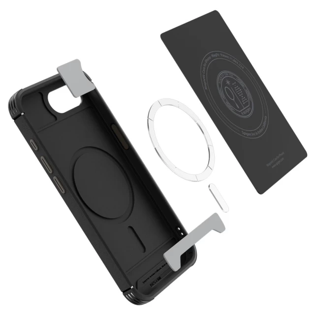 Чохол Spigen Core Armor Mag для iPhone 16e Matte Black with MagSafe (ACS09126)