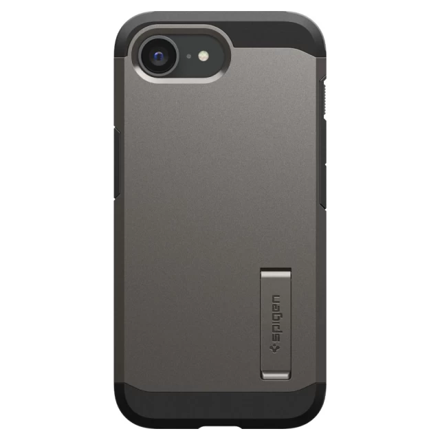 Чехол Spigen Tough Armor для iPhone 16e Gunmetal with MagSafe (ACS09136)